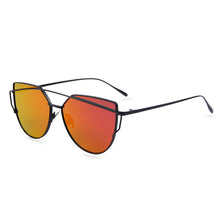 Load image into Gallery viewer, MERRY'S Hot Sale Mirror Flat Lense Cat Eye Sunglasses