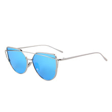 Load image into Gallery viewer, MERRY'S Hot Sale Mirror Flat Lense Cat Eye Sunglasses
