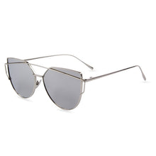 Load image into Gallery viewer, MERRY'S Hot Sale Mirror Flat Lense Cat Eye Sunglasses