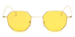 Peekaboo blue yellow red tinted sunglasses