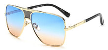 Load image into Gallery viewer, Peekaboo Brand new 2016 steampunk square sunglasses