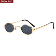 Load image into Gallery viewer, Peekaboo small oval sunglasses