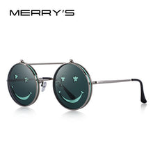 Load image into Gallery viewer, MERRY&#39;S DESIGN Round Flip Up Sunglasses