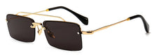 Load image into Gallery viewer, Peekaboo retro rectangle sunglasses