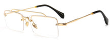Load image into Gallery viewer, Peekaboo retro rectangle sunglasses