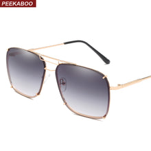 Load image into Gallery viewer, Peekaboo square frame sunglasses