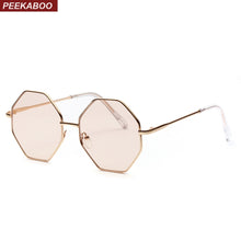 Load image into Gallery viewer, Peekaboo big vintage polygon sunglasses