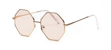 Load image into Gallery viewer, Peekaboo big vintage polygon sunglasses
