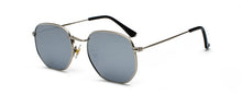 Load image into Gallery viewer, Peekaboo gold square sunglasses