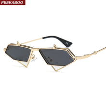 Load image into Gallery viewer, Peekaboo gold steampunk flip up sunglasses