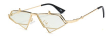 Load image into Gallery viewer, Peekaboo gold steampunk flip up sunglasses