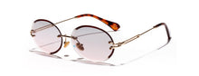 Load image into Gallery viewer, Peekaboo retro oval sunglasses