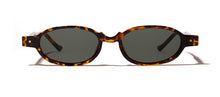 Load image into Gallery viewer, Peekaboo leopard retro rivet sunglasses
