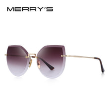 Load image into Gallery viewer, MERRYS DESIGN Rimless Cat Eye Sunglasses