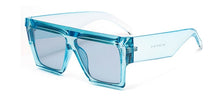 Load image into Gallery viewer, Peekaboo oversized square sunglasses