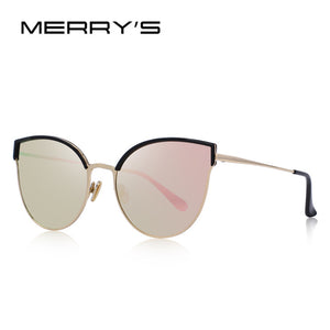 MERRYS DESIGN Brand Designer Cat Eye Polarized Sunglasses