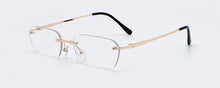 Load image into Gallery viewer, Peekaboo rimless rectangle sunglasses