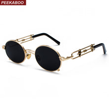 Load image into Gallery viewer, Peekaboo retro steampunk sunglasses