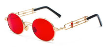 Load image into Gallery viewer, Peekaboo retro steampunk sunglasses