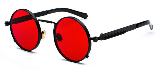 Peekaboo clear red sunglasses