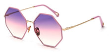 Load image into Gallery viewer, Peekaboo big octagon sunglasses