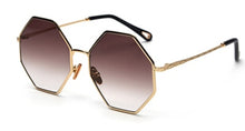 Load image into Gallery viewer, Peekaboo big octagon sunglasses