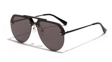Load image into Gallery viewer, Peekaboo semi-rimless sunglasses