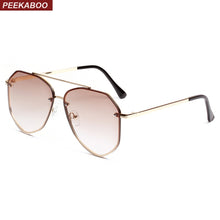 Load image into Gallery viewer, Peekaboo men flat top sunglasses