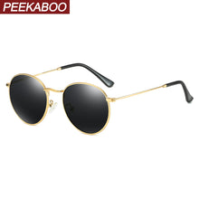 Load image into Gallery viewer, Peekaboo retro round sunglasses