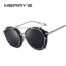 Load image into Gallery viewer, merrys Steampunk Round Sunglasses